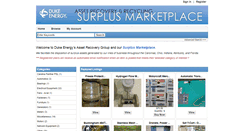 Desktop Screenshot of dukeenergysurplus.com